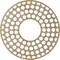 Ekena Millwork Fink Wood Fretwork Pierced Ceiling Medallion, Hickory, 24"OD x 8 3/4"ID x 3/8"T CMWP24X24X0375FFHI - alternate 4